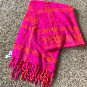 Pink and Orange Scarf